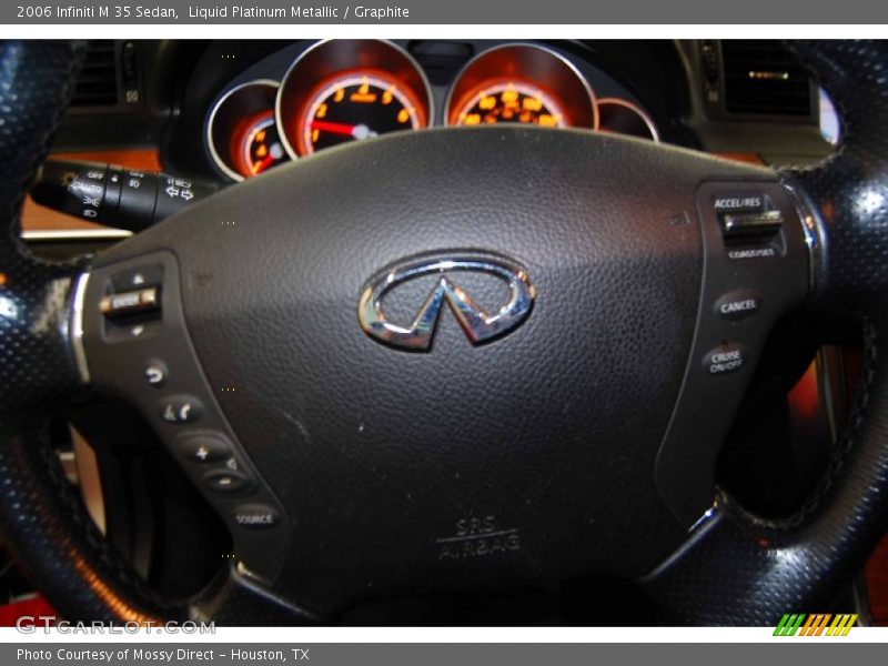 Liquid Platinum Metallic / Graphite 2006 Infiniti M 35 Sedan