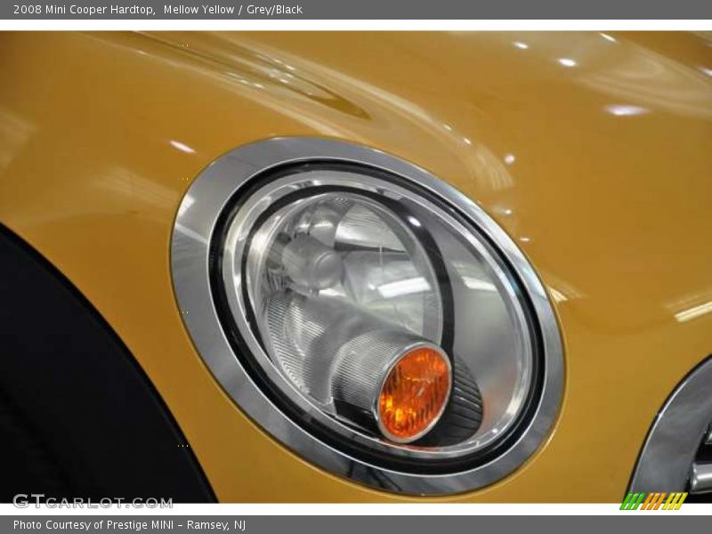 Mellow Yellow / Grey/Black 2008 Mini Cooper Hardtop