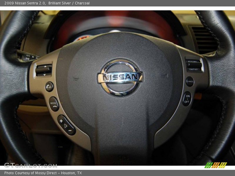 Brilliant Silver / Charcoal 2009 Nissan Sentra 2.0