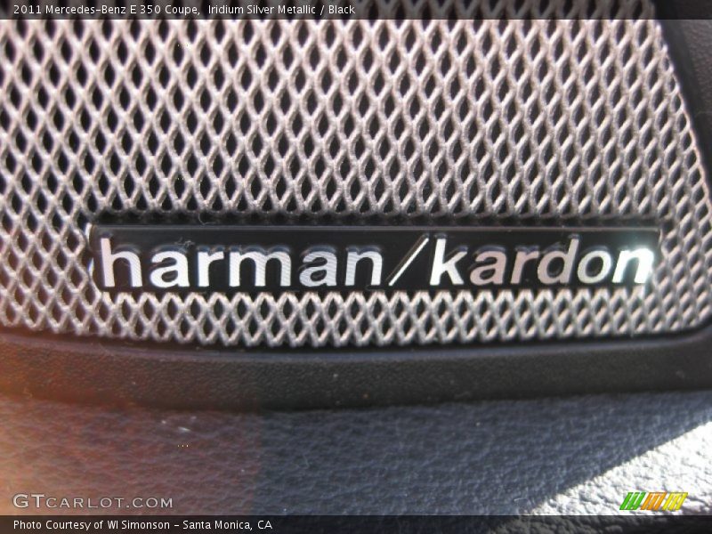Iridium Silver Metallic / Black 2011 Mercedes-Benz E 350 Coupe