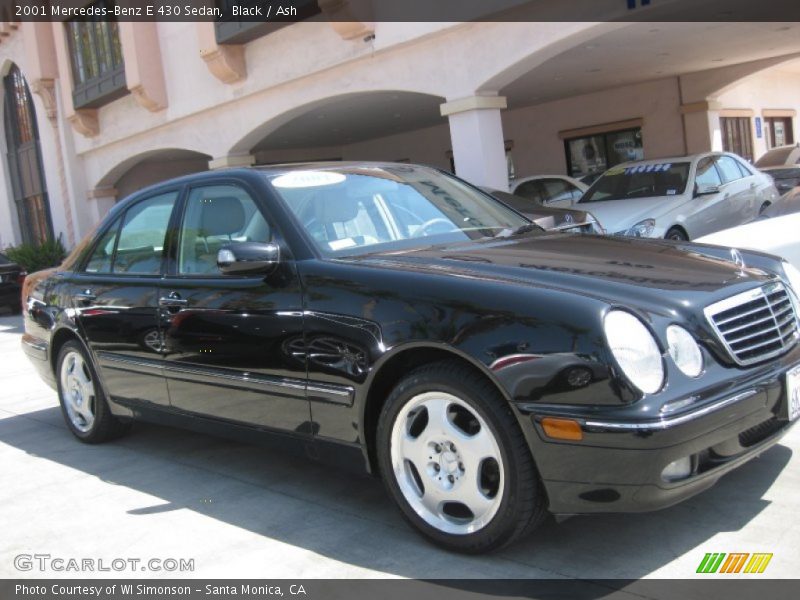 Black / Ash 2001 Mercedes-Benz E 430 Sedan
