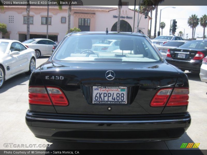 Black / Ash 2001 Mercedes-Benz E 430 Sedan