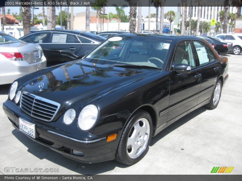 Black / Ash 2001 Mercedes-Benz E 430 Sedan