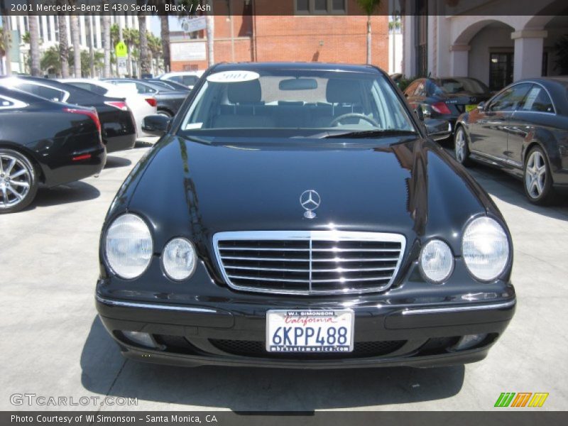 Black / Ash 2001 Mercedes-Benz E 430 Sedan