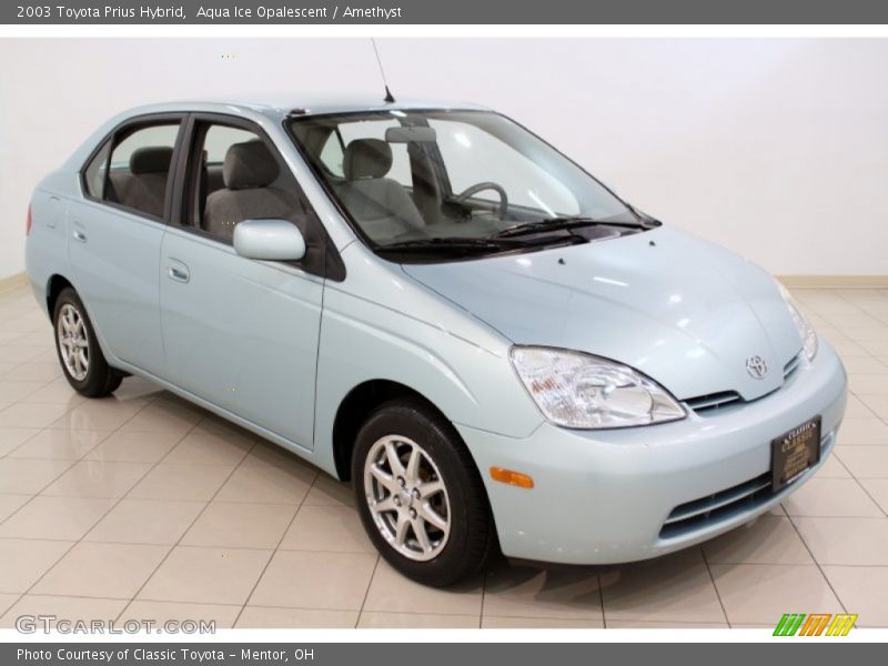 Aqua Ice Opalescent / Amethyst 2003 Toyota Prius Hybrid