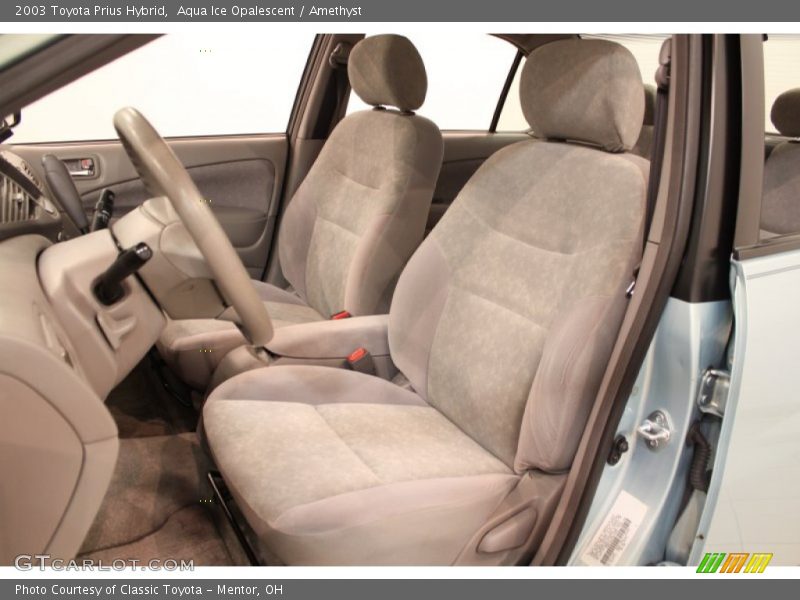  2003 Prius Hybrid Amethyst Interior