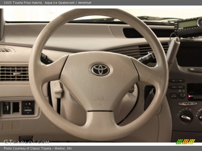 Aqua Ice Opalescent / Amethyst 2003 Toyota Prius Hybrid