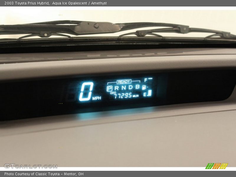  2003 Prius Hybrid Hybrid Gauges