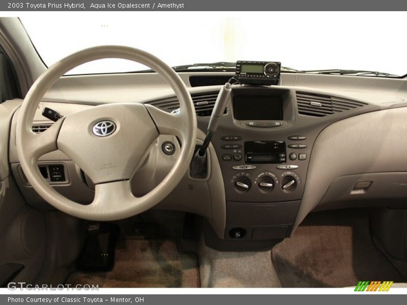 Aqua Ice Opalescent / Amethyst 2003 Toyota Prius Hybrid