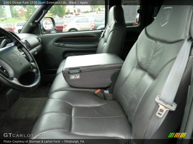  2000 Ram 1500 Sport Extended Cab Agate Interior