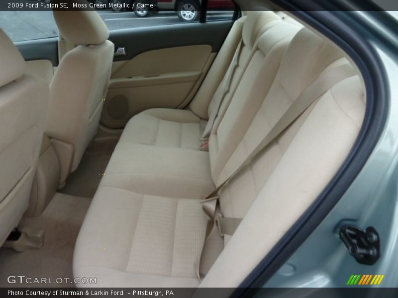  2009 Fusion SE Camel Interior