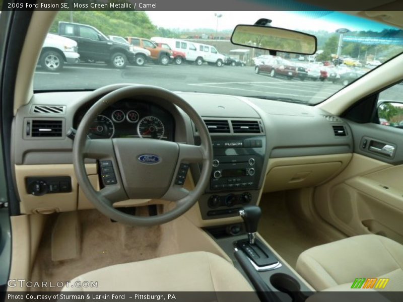 Dashboard of 2009 Fusion SE