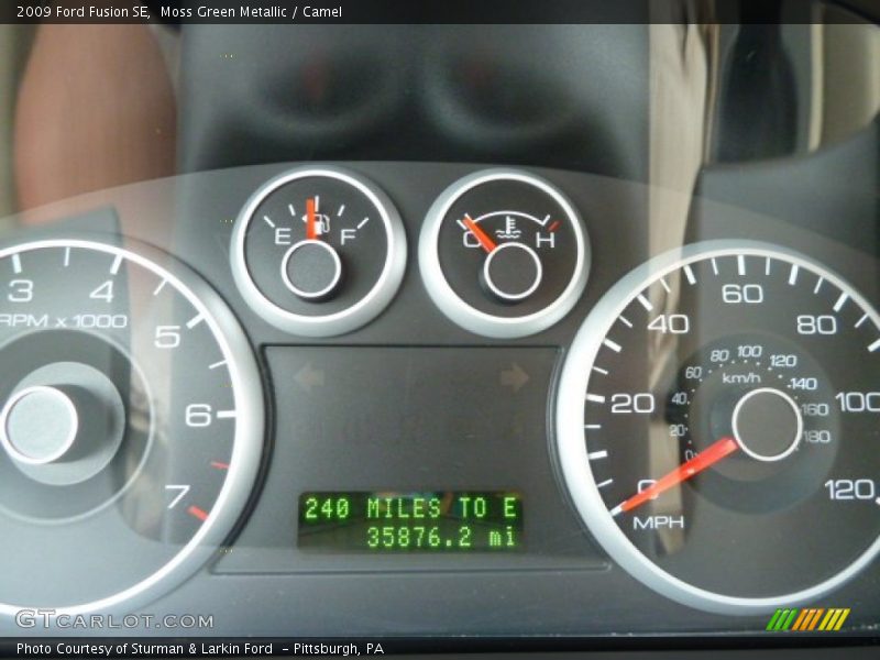  2009 Fusion SE SE Gauges