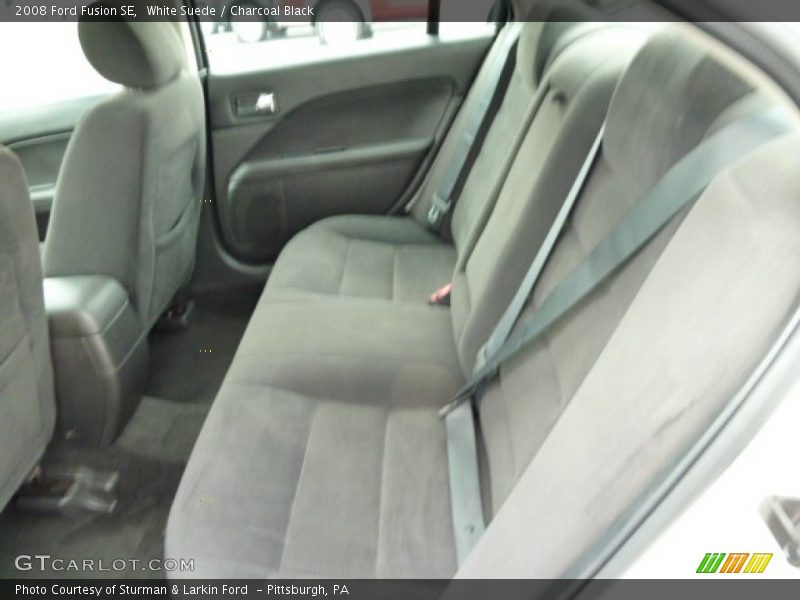 White Suede / Charcoal Black 2008 Ford Fusion SE