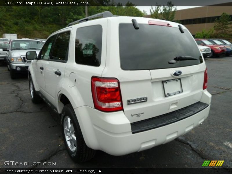 White Suede / Stone 2012 Ford Escape XLT 4WD