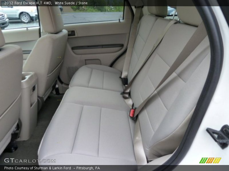 White Suede / Stone 2012 Ford Escape XLT 4WD