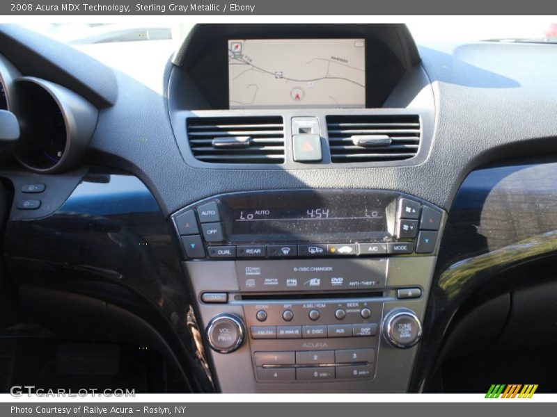 Sterling Gray Metallic / Ebony 2008 Acura MDX Technology