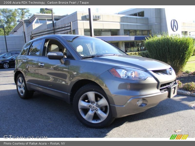 Carbon Bronze Pearl / Taupe 2008 Acura RDX Technology