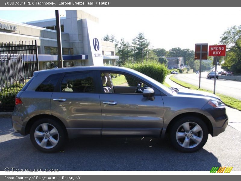 Carbon Bronze Pearl / Taupe 2008 Acura RDX Technology