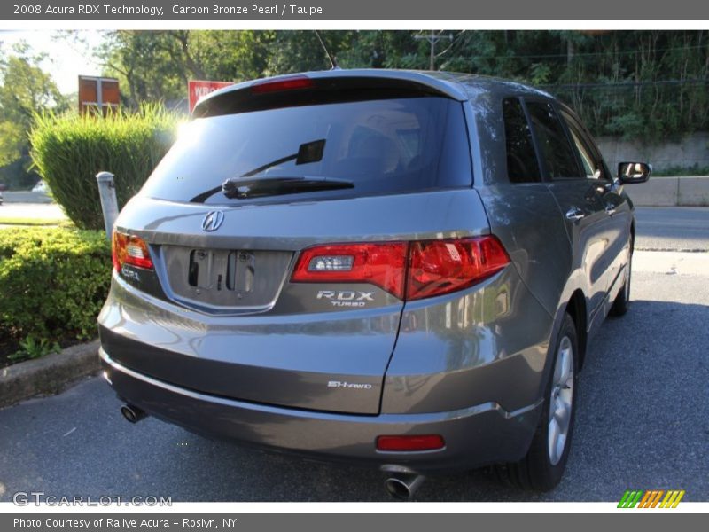 Carbon Bronze Pearl / Taupe 2008 Acura RDX Technology