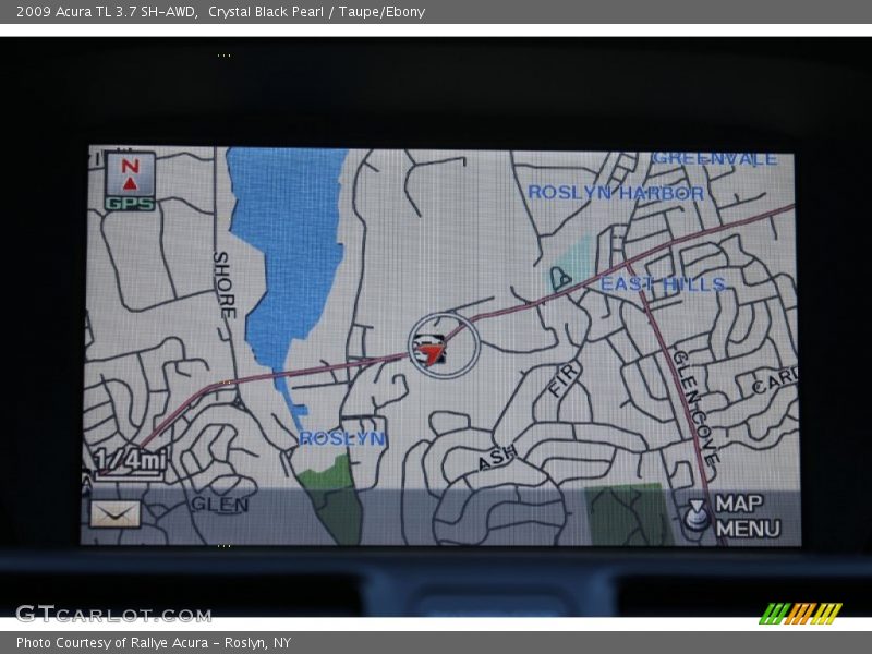 Crystal Black Pearl / Taupe/Ebony 2009 Acura TL 3.7 SH-AWD