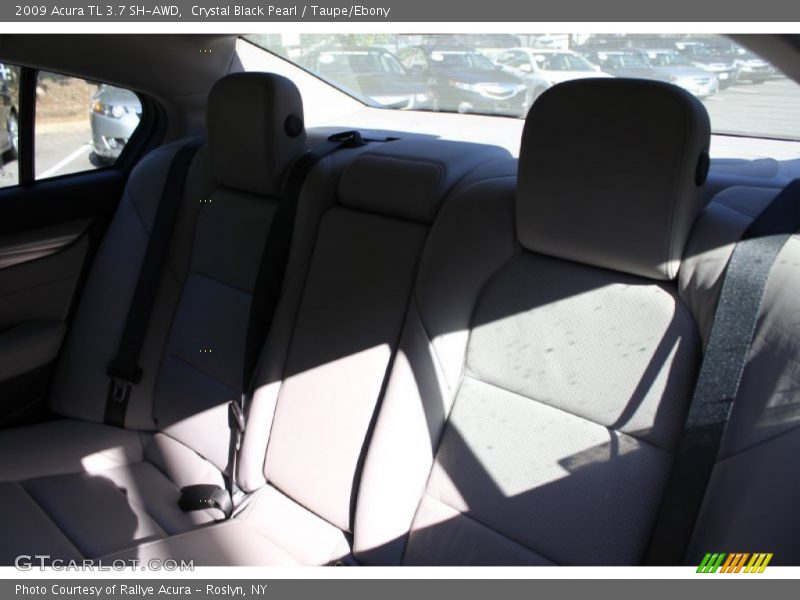 Crystal Black Pearl / Taupe/Ebony 2009 Acura TL 3.7 SH-AWD
