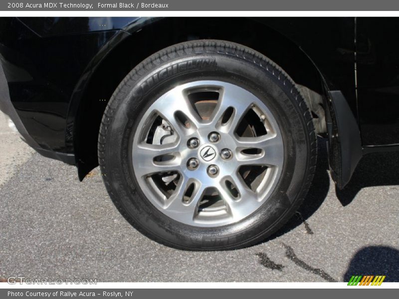 Formal Black / Bordeaux 2008 Acura MDX Technology