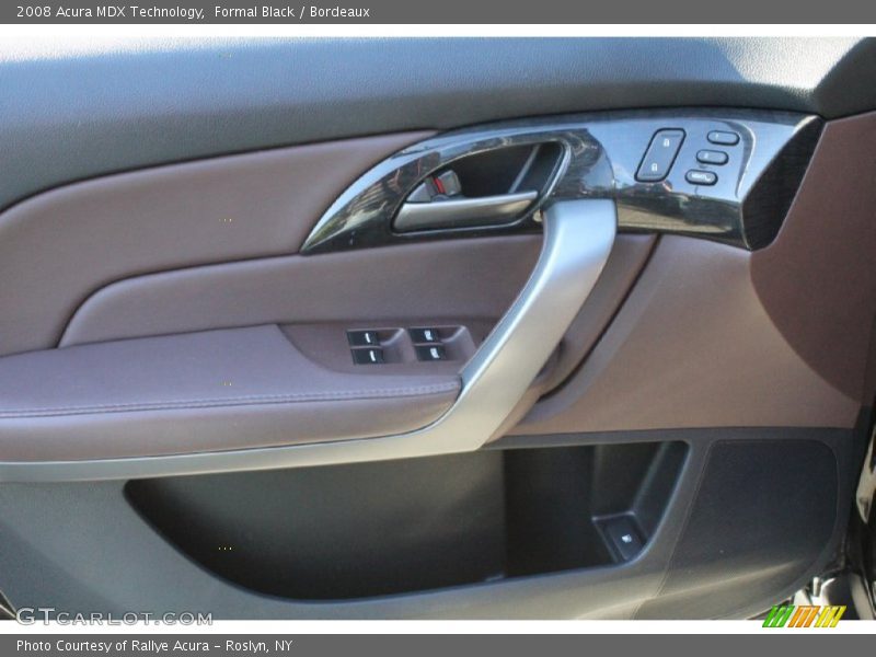 Formal Black / Bordeaux 2008 Acura MDX Technology