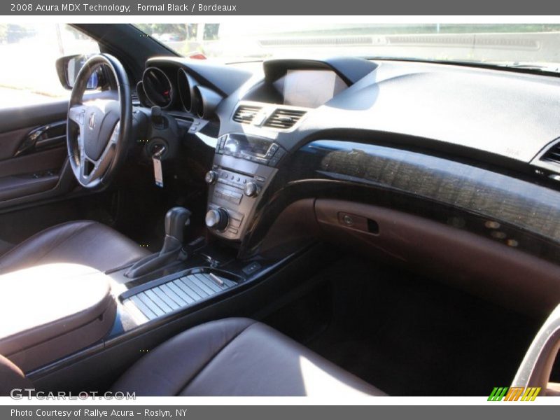 Formal Black / Bordeaux 2008 Acura MDX Technology