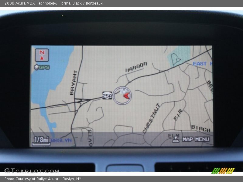 Formal Black / Bordeaux 2008 Acura MDX Technology