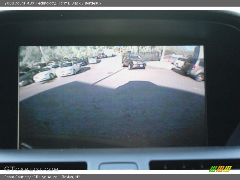 Formal Black / Bordeaux 2008 Acura MDX Technology