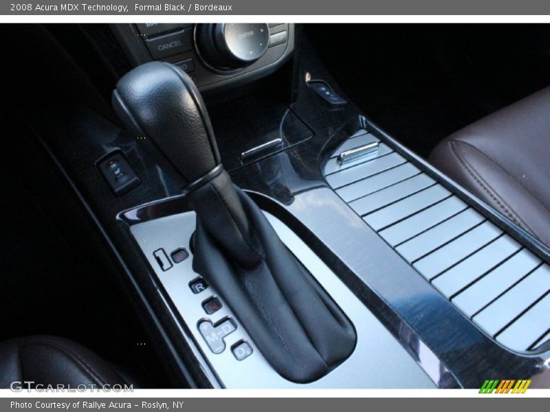 Formal Black / Bordeaux 2008 Acura MDX Technology