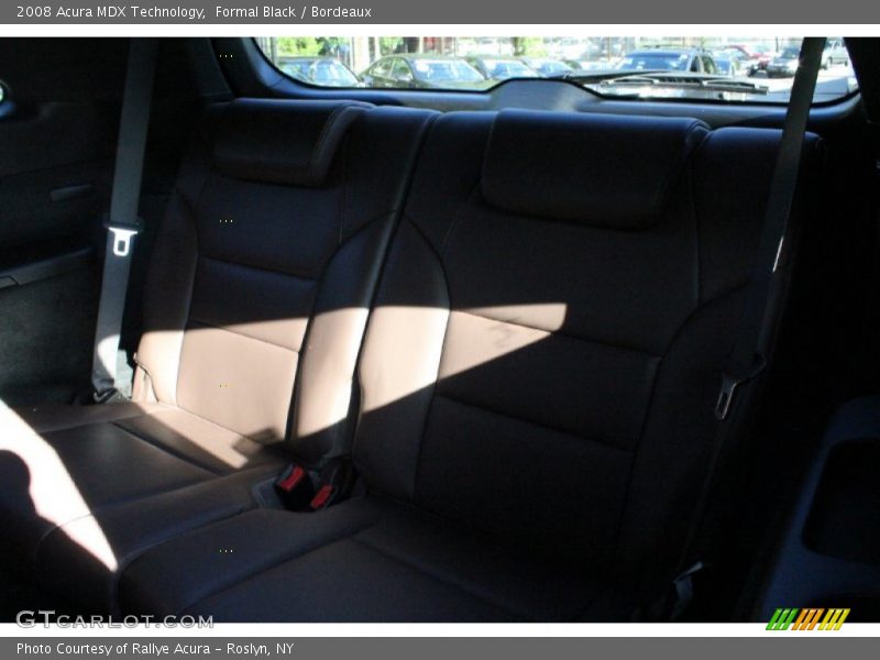 Formal Black / Bordeaux 2008 Acura MDX Technology