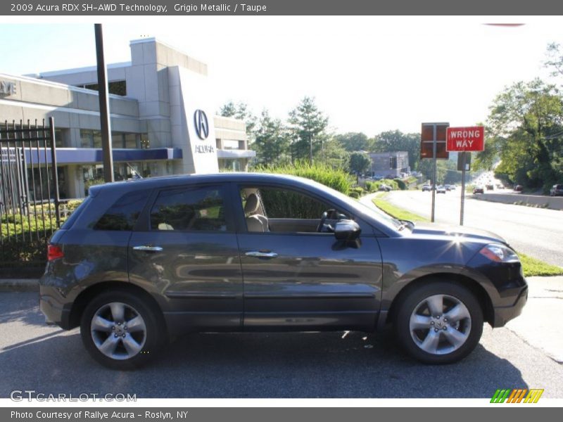 Grigio Metallic / Taupe 2009 Acura RDX SH-AWD Technology