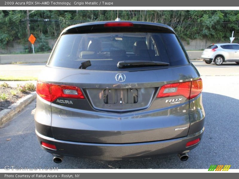 Grigio Metallic / Taupe 2009 Acura RDX SH-AWD Technology