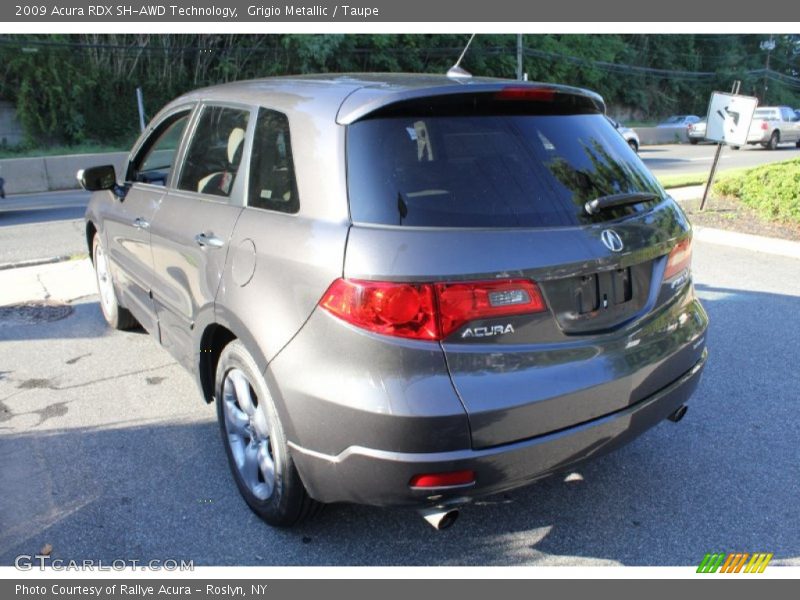 Grigio Metallic / Taupe 2009 Acura RDX SH-AWD Technology