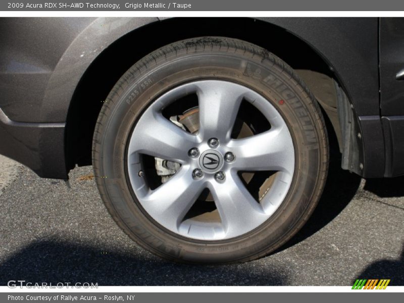Grigio Metallic / Taupe 2009 Acura RDX SH-AWD Technology