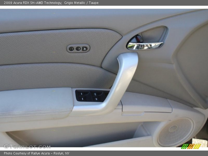 Grigio Metallic / Taupe 2009 Acura RDX SH-AWD Technology