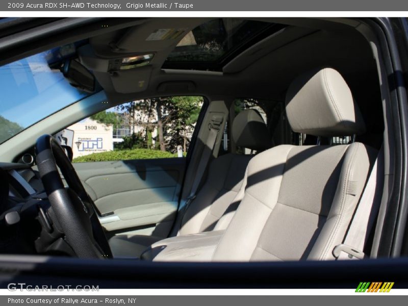 Grigio Metallic / Taupe 2009 Acura RDX SH-AWD Technology