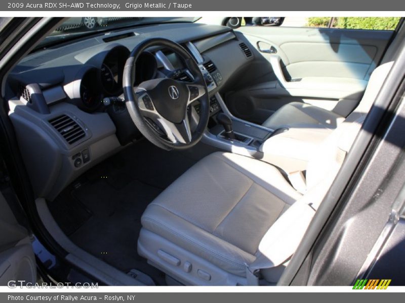 Grigio Metallic / Taupe 2009 Acura RDX SH-AWD Technology