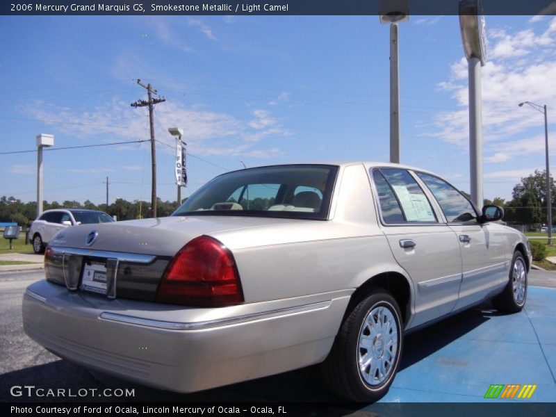 Smokestone Metallic / Light Camel 2006 Mercury Grand Marquis GS