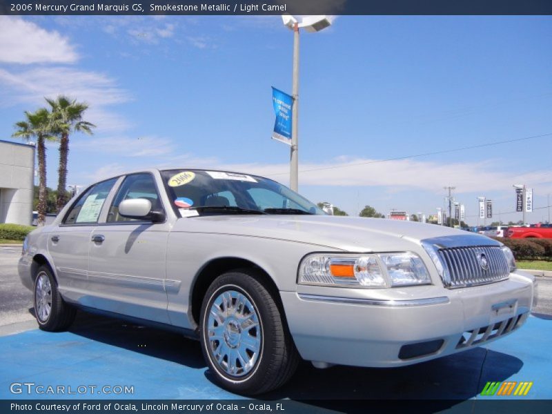 Smokestone Metallic / Light Camel 2006 Mercury Grand Marquis GS