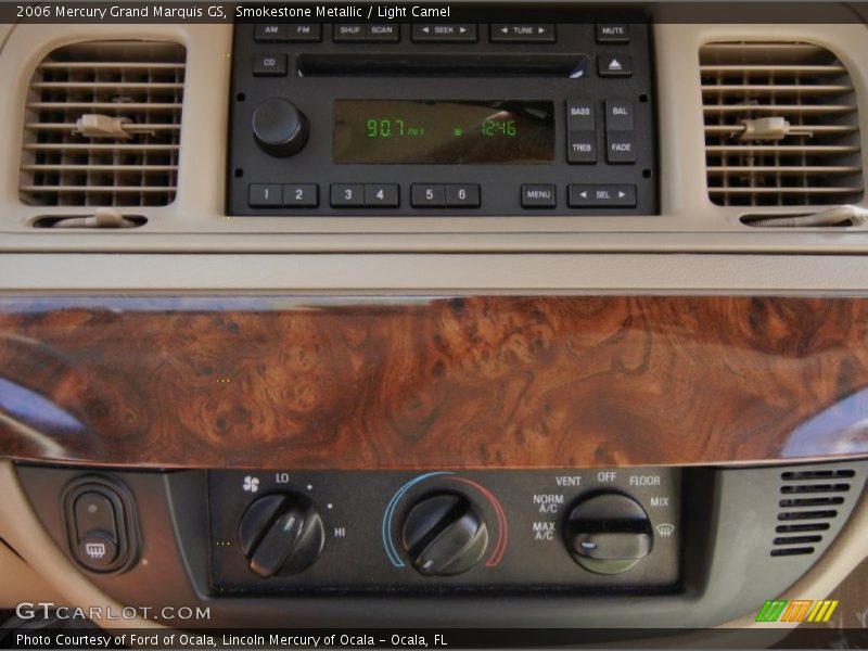 Smokestone Metallic / Light Camel 2006 Mercury Grand Marquis GS