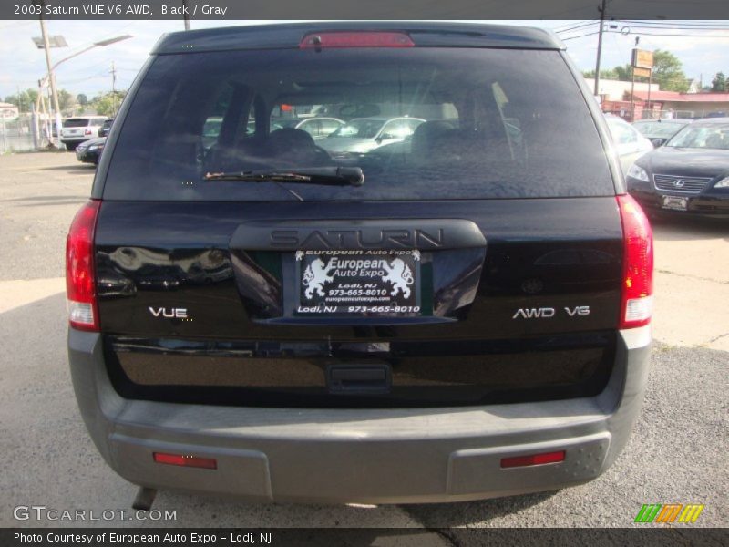 Black / Gray 2003 Saturn VUE V6 AWD