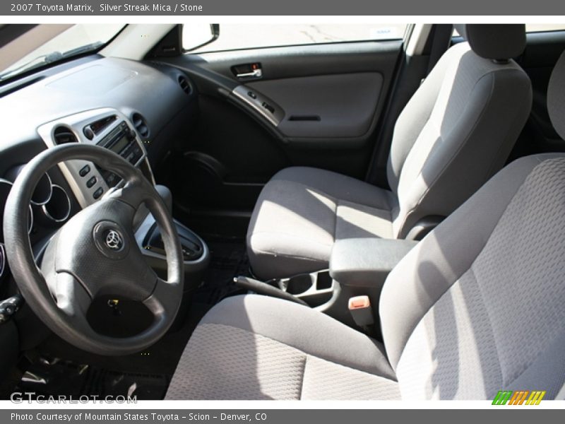 Silver Streak Mica / Stone 2007 Toyota Matrix
