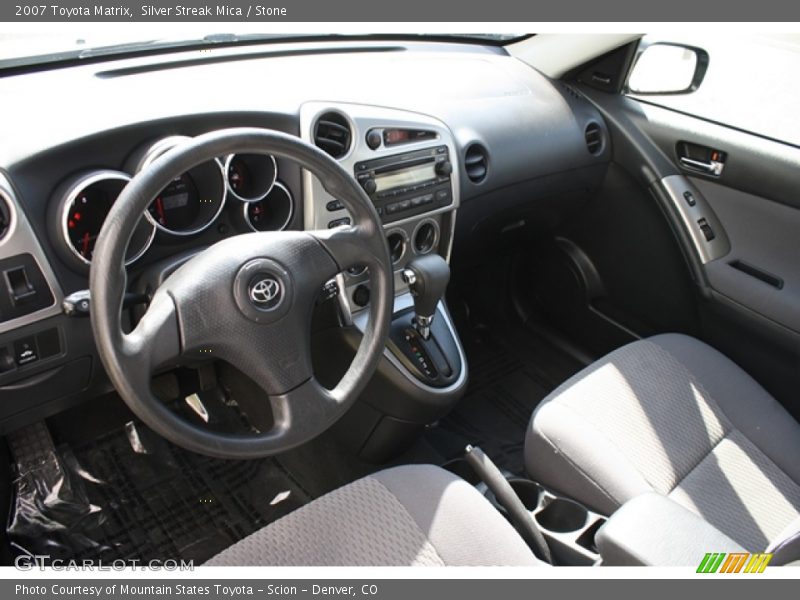 Silver Streak Mica / Stone 2007 Toyota Matrix