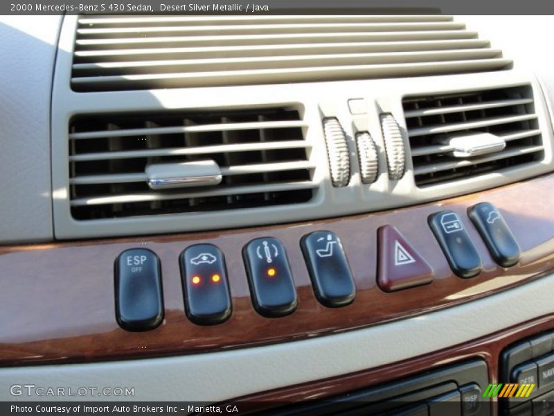 Desert Silver Metallic / Java 2000 Mercedes-Benz S 430 Sedan