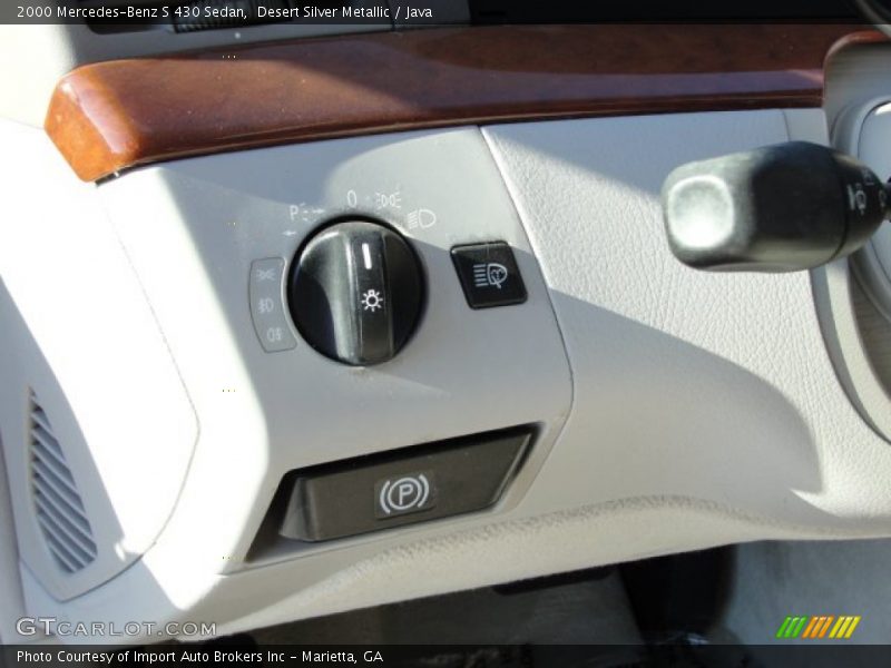 Desert Silver Metallic / Java 2000 Mercedes-Benz S 430 Sedan