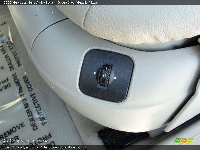 Desert Silver Metallic / Java 2000 Mercedes-Benz S 430 Sedan