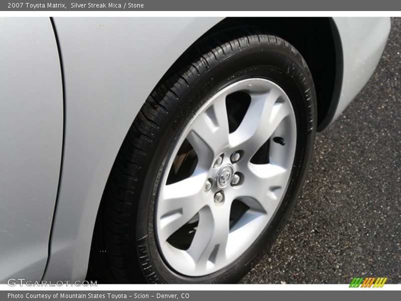 Silver Streak Mica / Stone 2007 Toyota Matrix